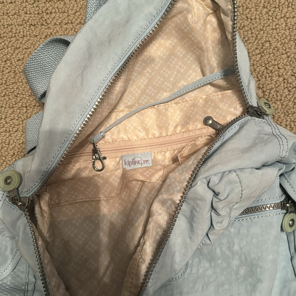 Kipling Blue Backpack - Picture 4 of 4